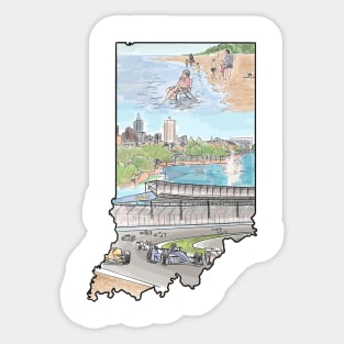 Indiana Sticker